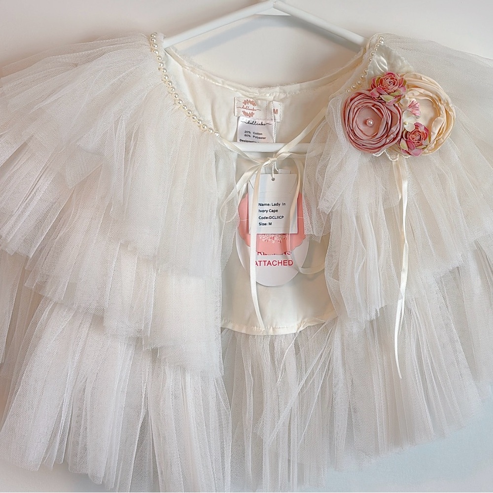 Dollcake White and Pink Layered Dress